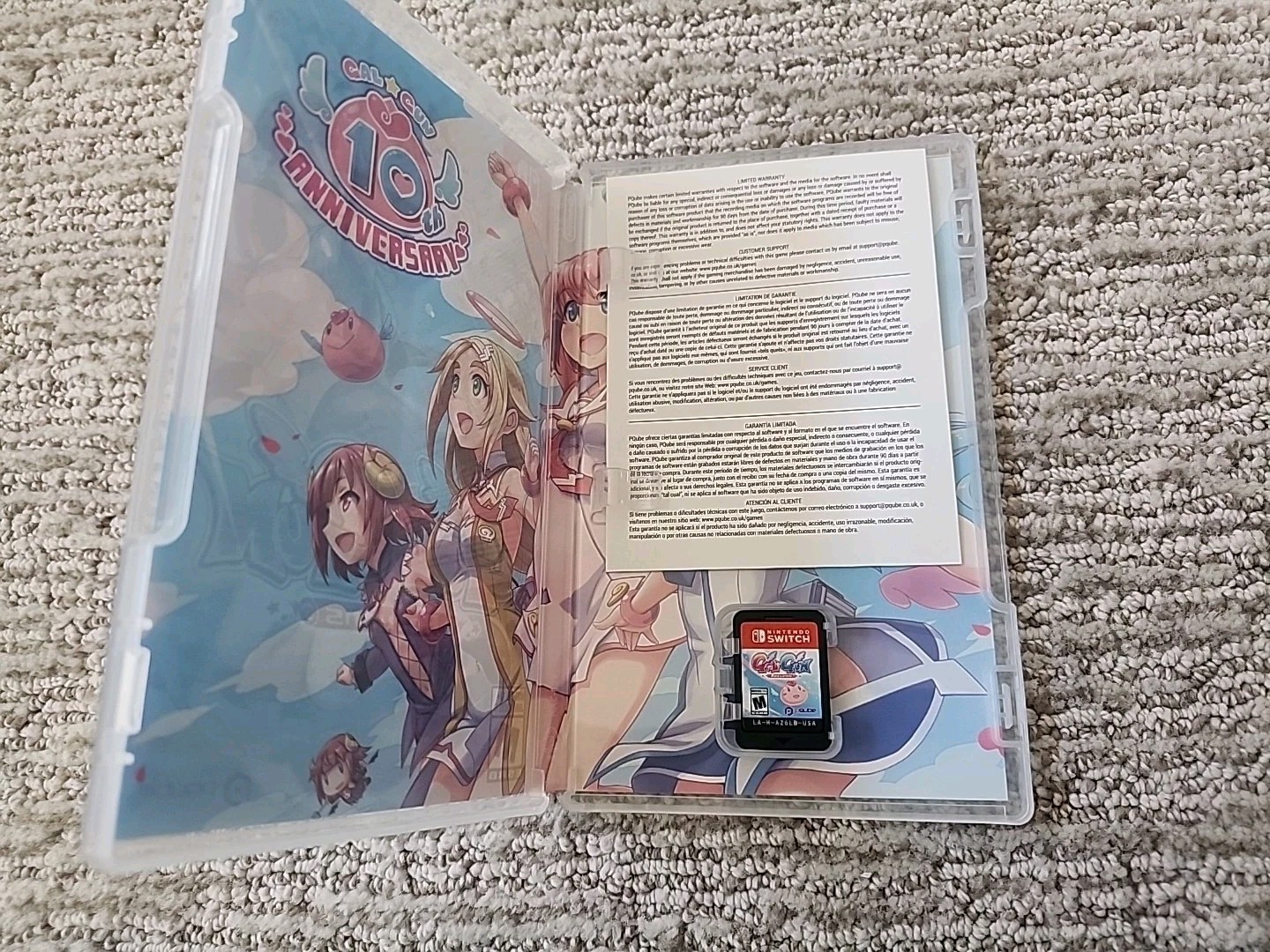 Gal Gun Returns 10th Anniversary Birthday Suit Collector’s Edition NEW SEALED