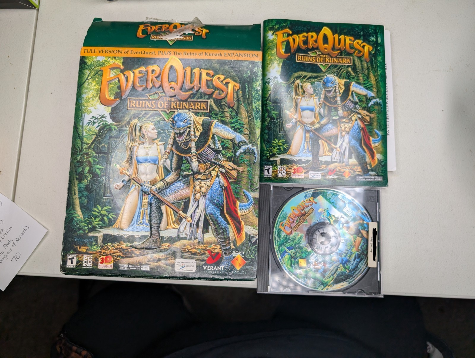 EverQuest Bundle: The Ruins of Kunark Shadows Of Luclin Lost Dungeons Of Norrath