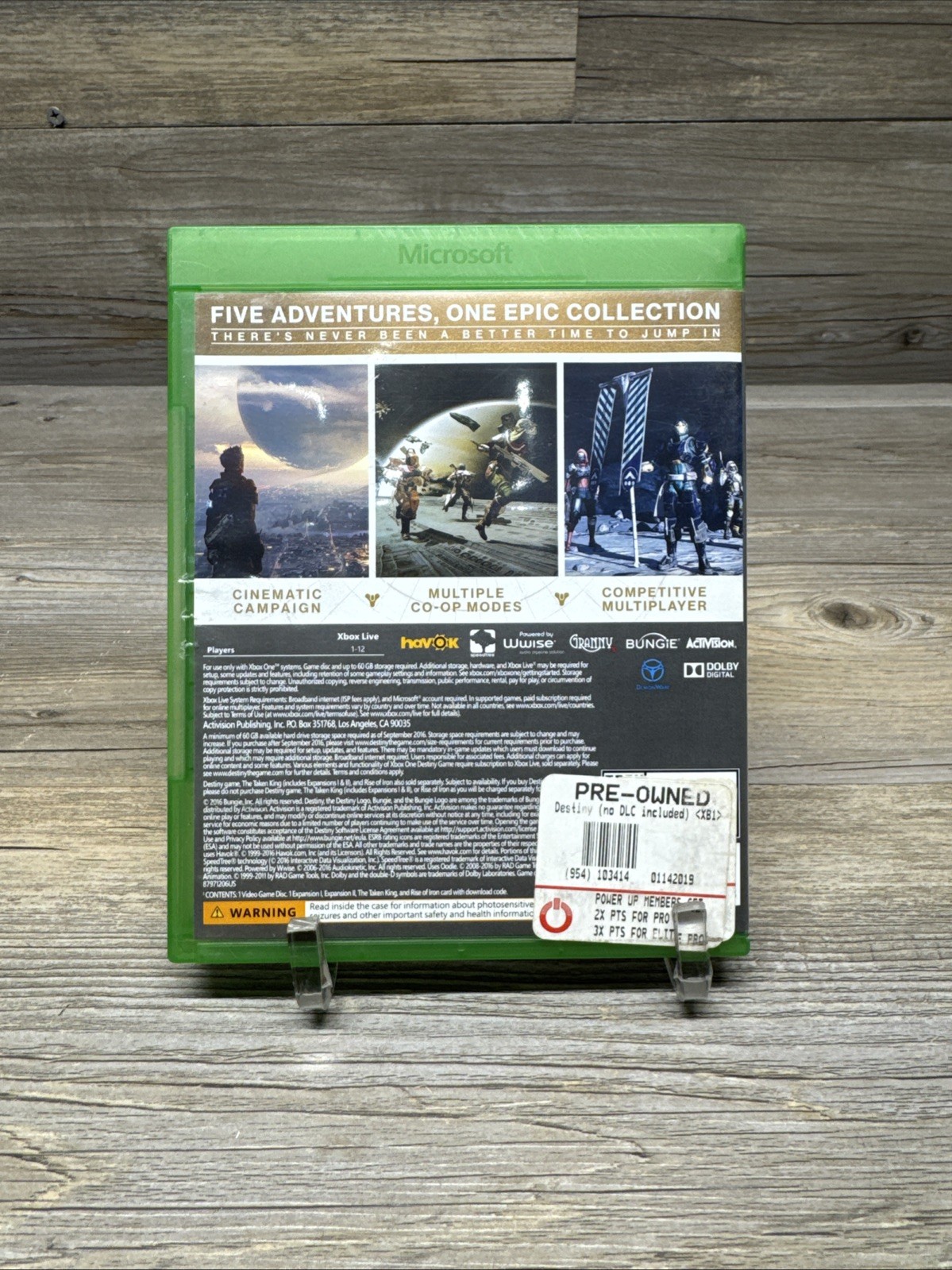 Destiny The Collection Xbox One Microsoft 2016
