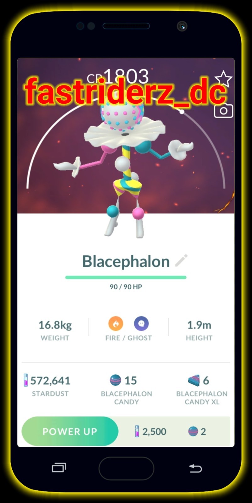 Blacephalon Go TD