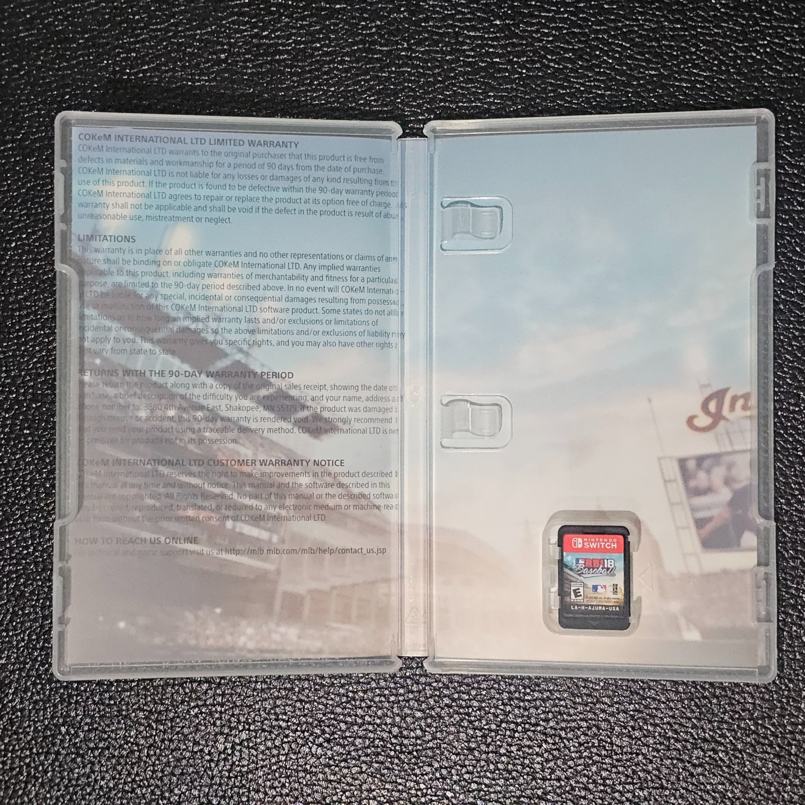 R.B.I. Baseball 18 – Nintendo Switch – SHIPS IN A BOX