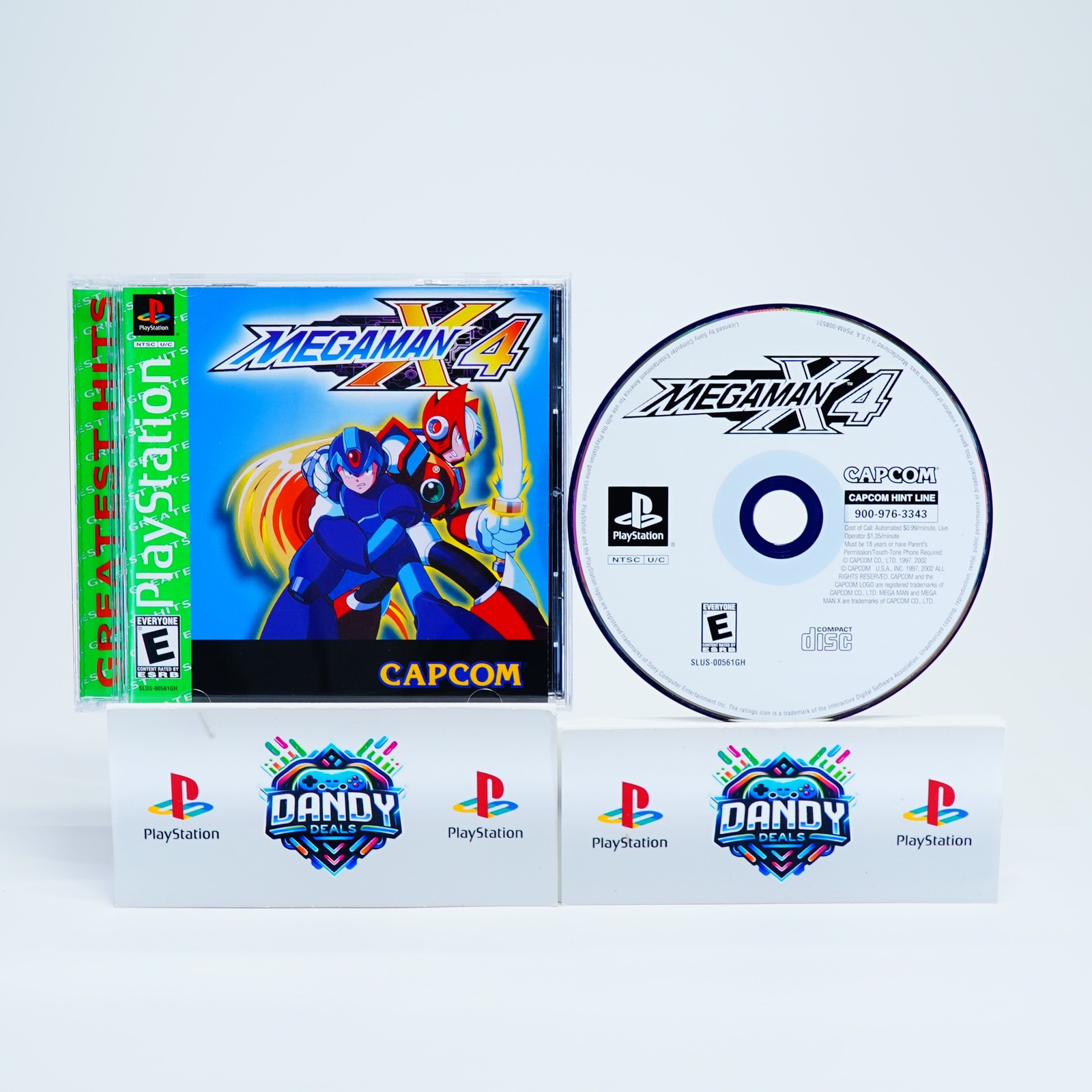 Mega Man X4 PS1 CIB W/ Manual – PlayStation