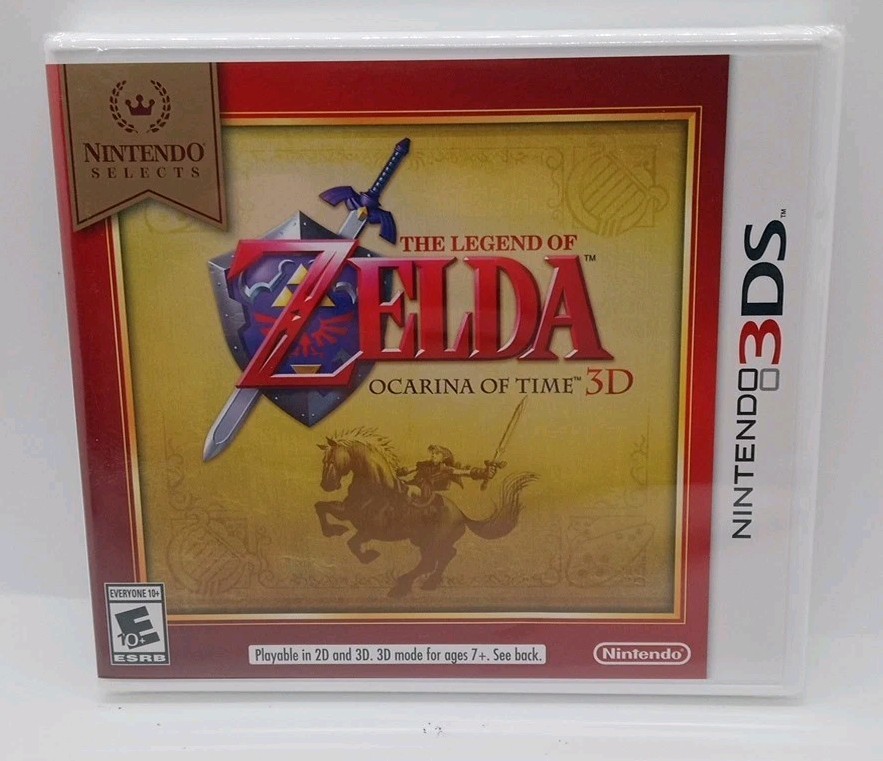 The Legend of Zelda: Ocarina of Time 3D (Nintendo 3DS, 2011) Sealed Brand New