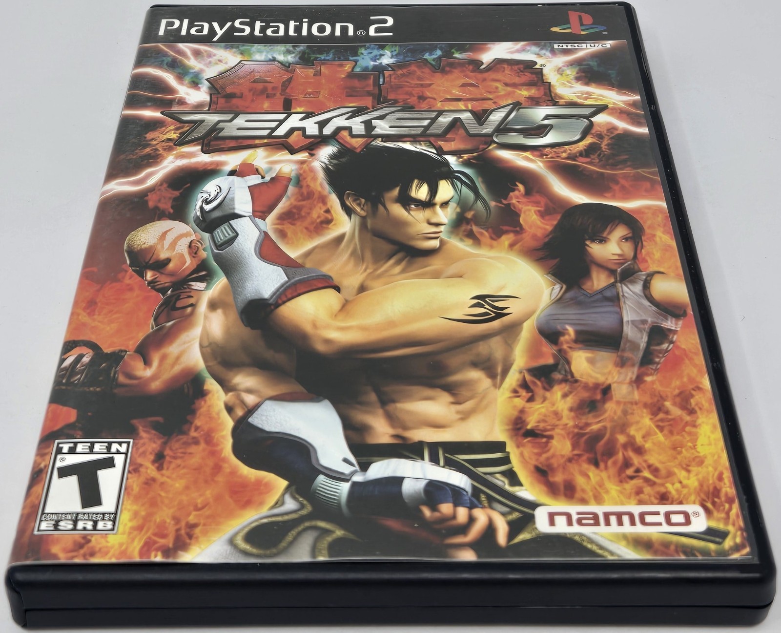 Tekken 5 (2005) PS2 Video Game Complete Black Label