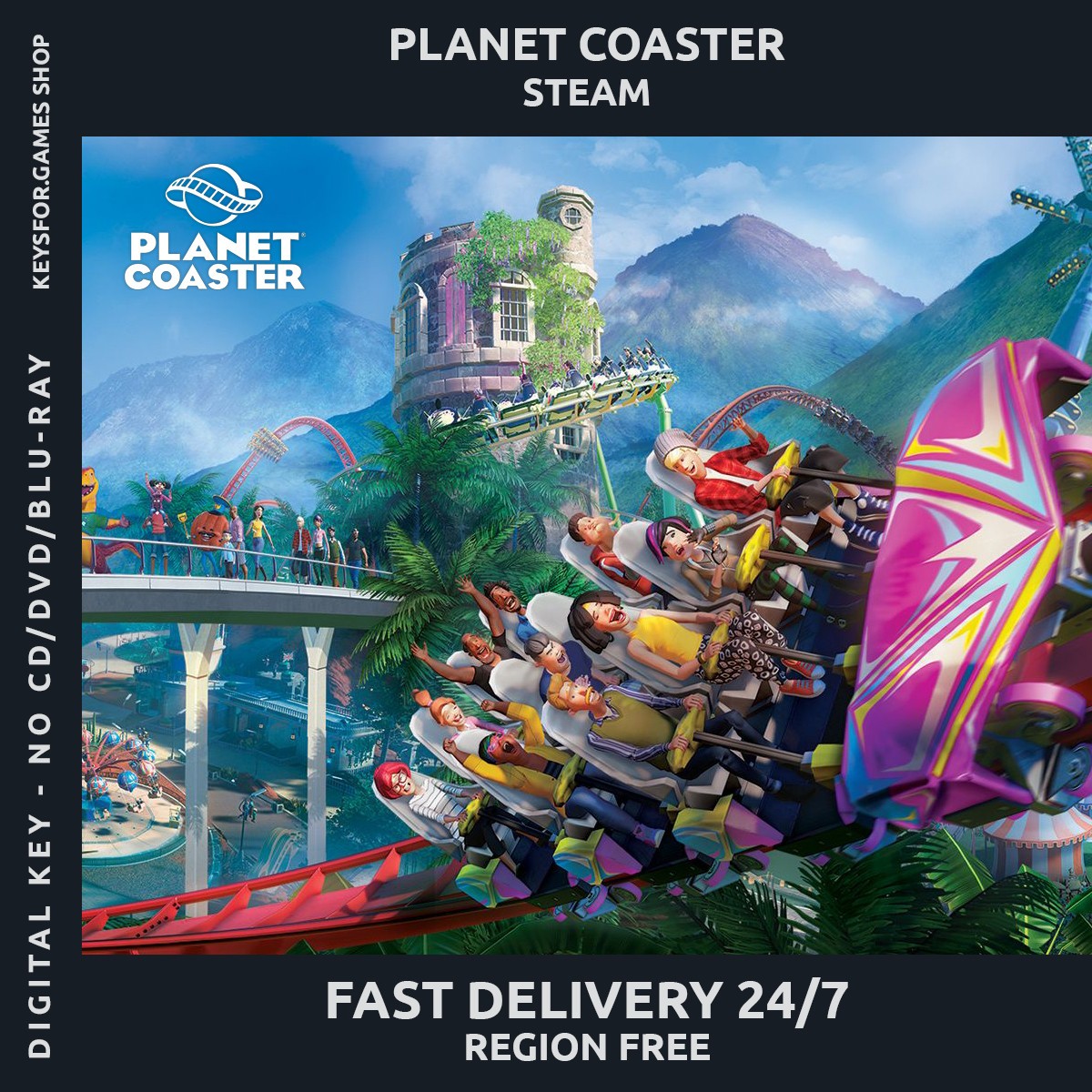 Planet Coaster | Steam Global | PC | Roller | Sandbox Construction Simulation Management