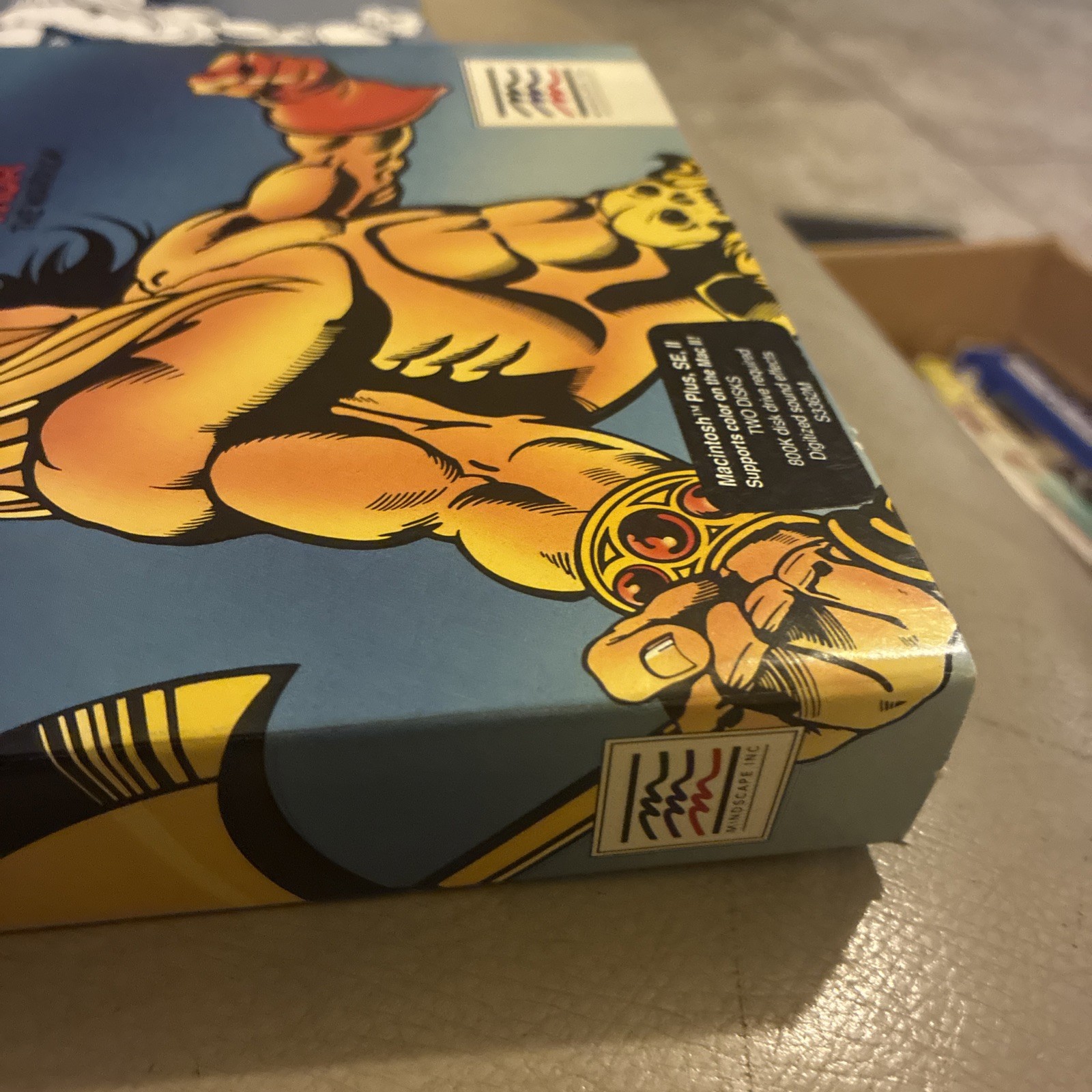 Gauntlet Macintosh Big Box – Mindscape 1988 – Rare, Vintage, CIB