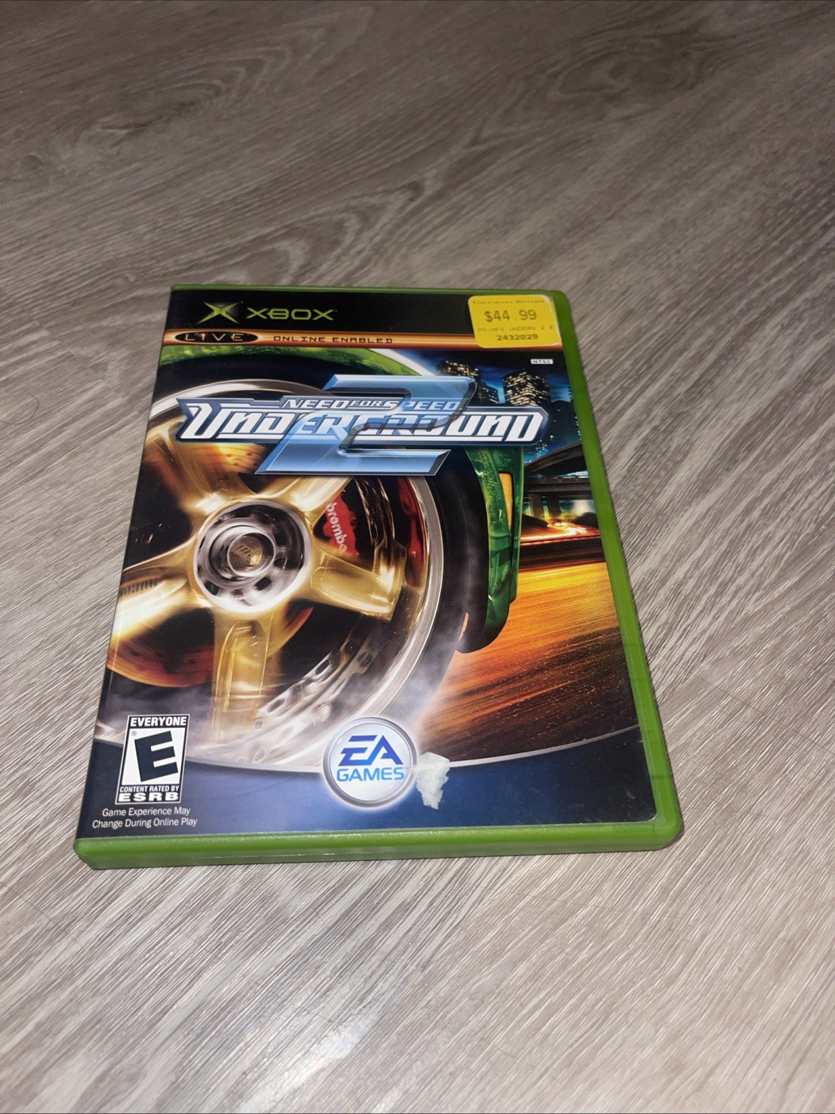 Need for Speed: Underground 2 (Microsoft Xbox, 2004) Complete With Manual! *CIB*