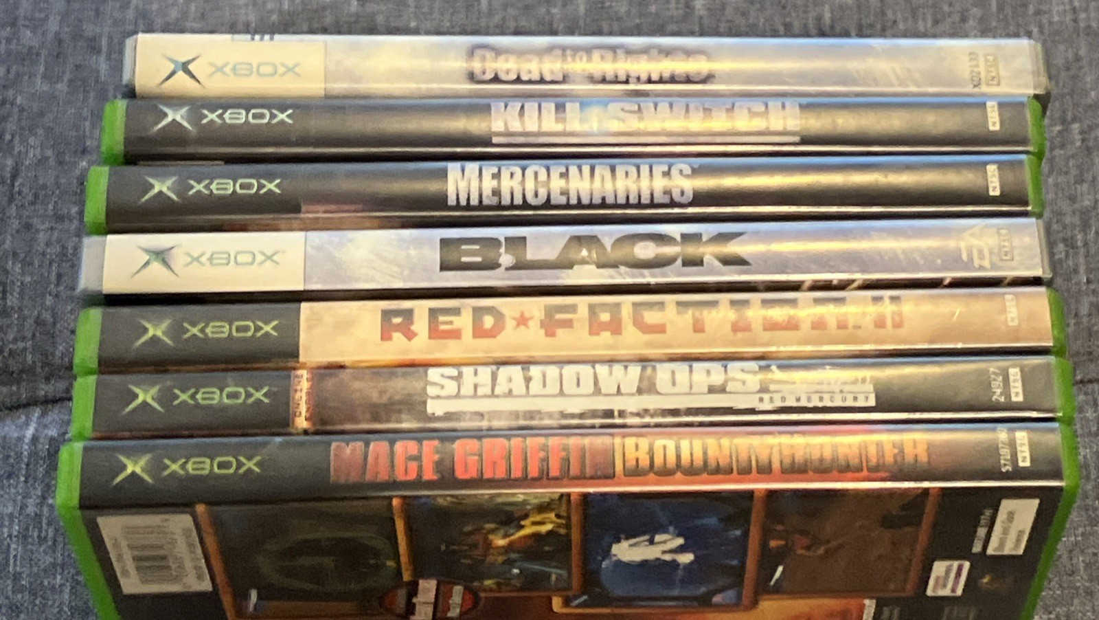 Lot Of 7 Xbox OG Shooting Games – All Cib