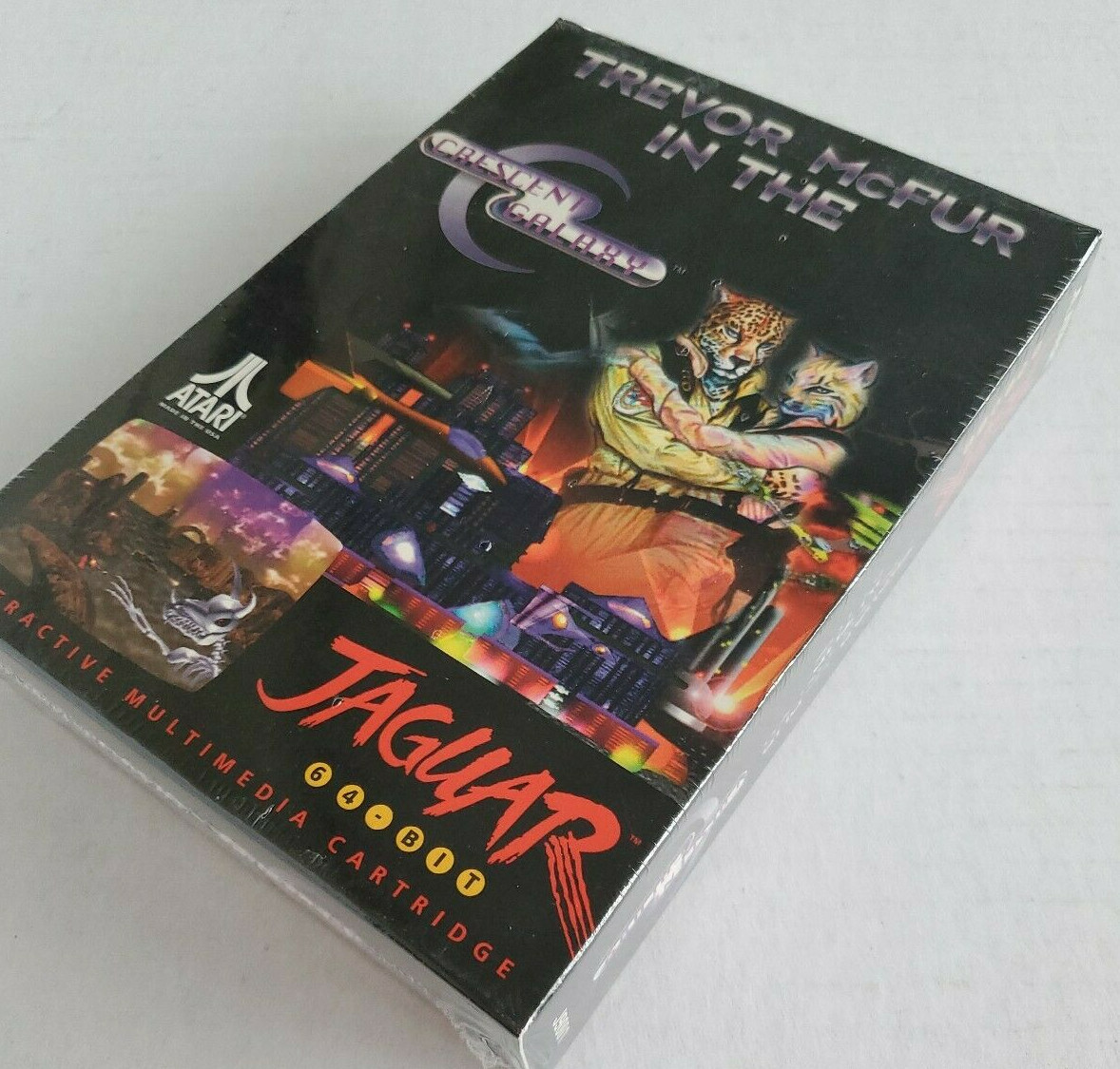 TREVOR MCFUR IN THE CRESCENT GALAXY Atari Jaguar Cart NEW Factory Sealed J9001