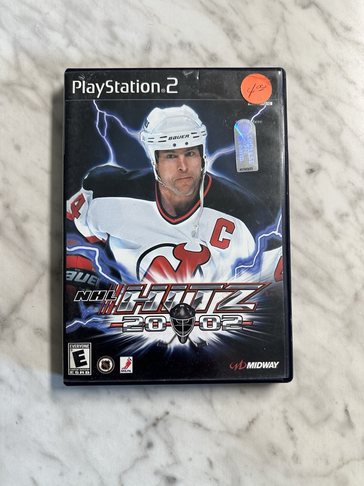 NHL Hitz 2002 Sony PlayStation 2 Sports Ice Hockey Game with Manual