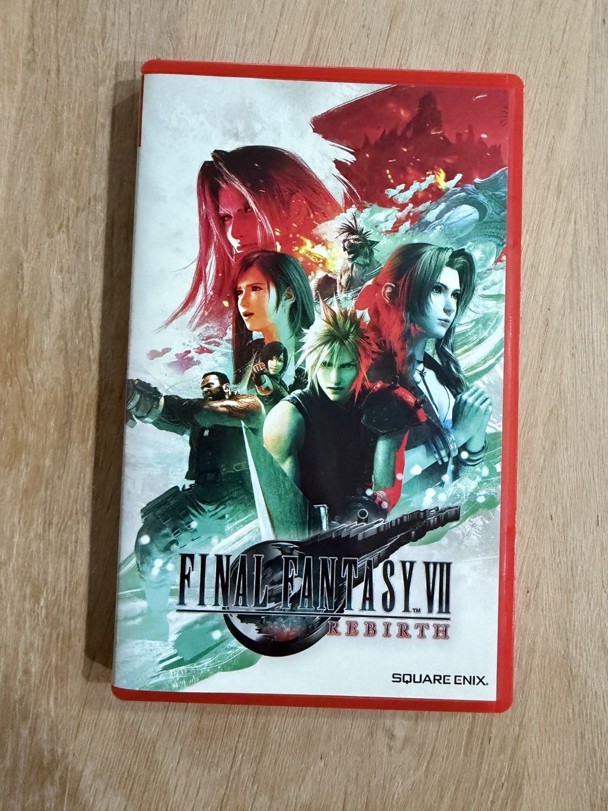 Final Fantasy VII Rebirth Day 1 Edition Game-Key Card Switch 2 NO PROMO CARD