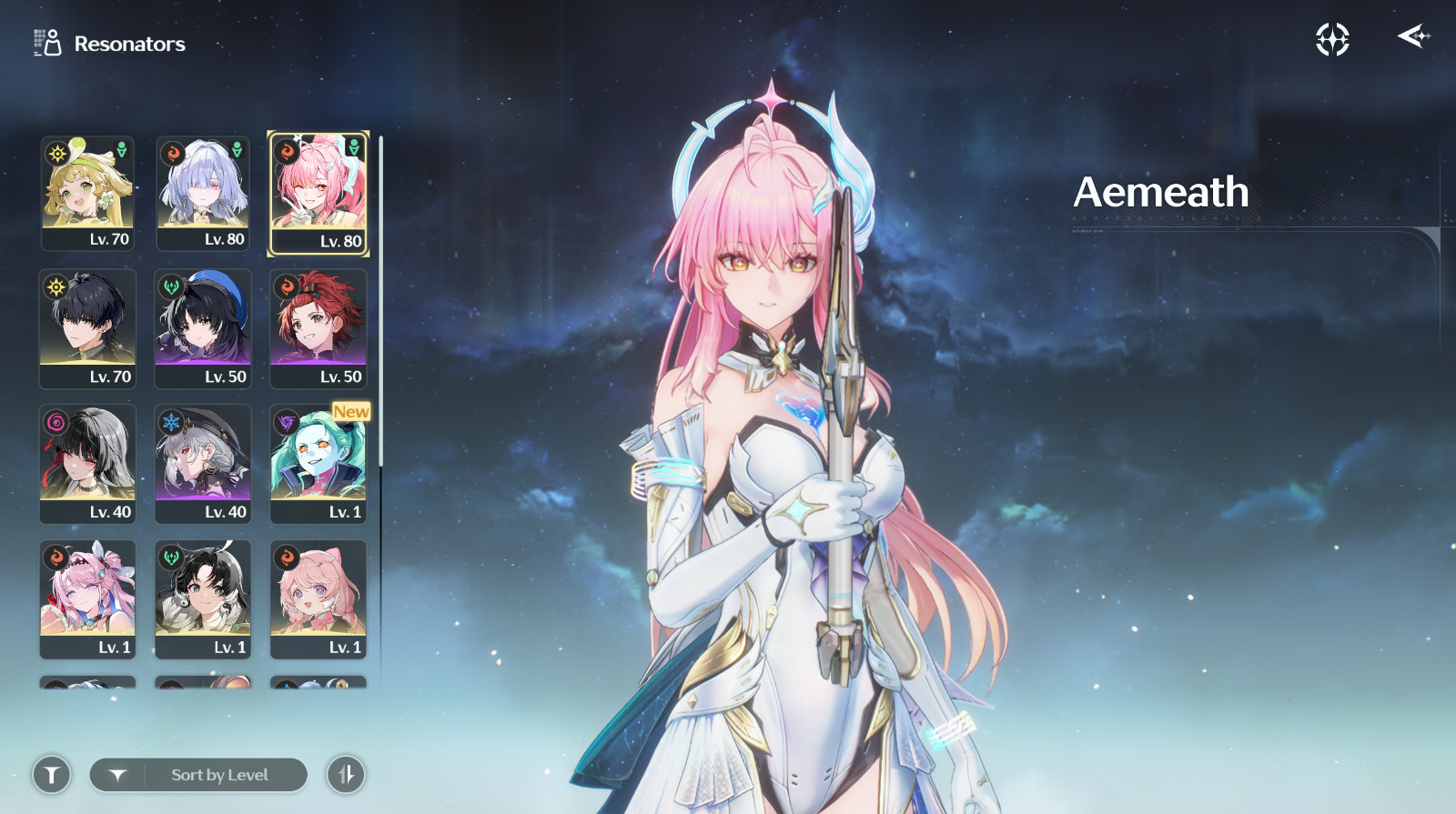 [NA] UL52 Wuthering Waves Account | C3 Aemeath + Sig | Chisa + Sig and more