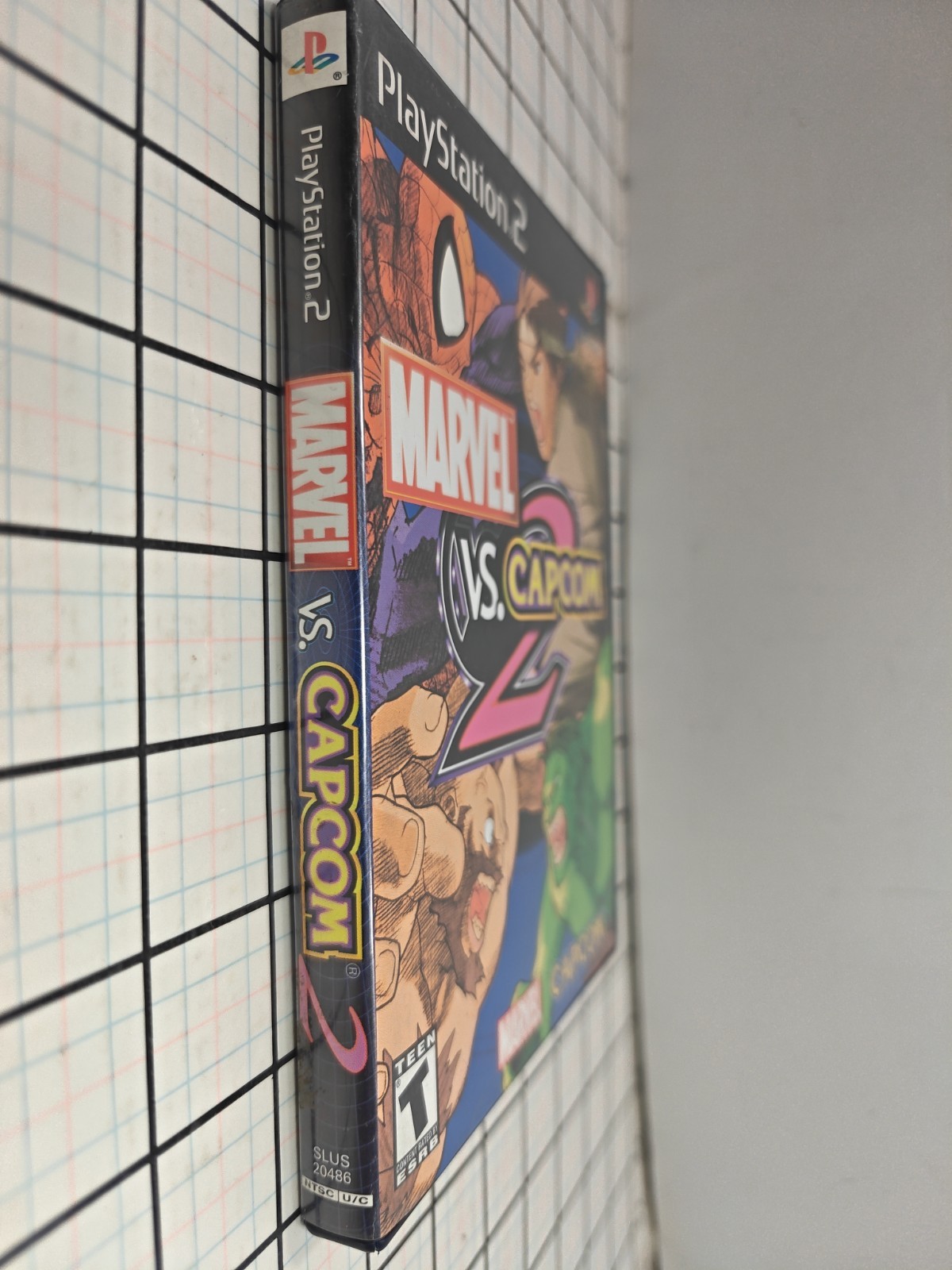 Marvel VS Capcom 2 (Sony PlayStation 2, 2002) PS2 Complete W/ Manual