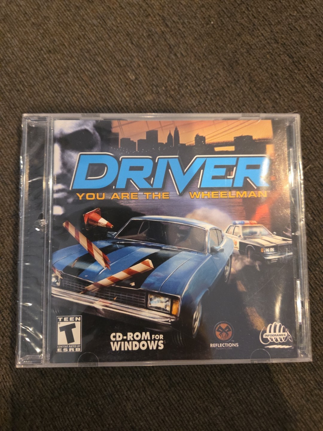 Driver: You Are The Wheelman (PC) 1999 CD-ROM Windows Video Game NEW SEALED