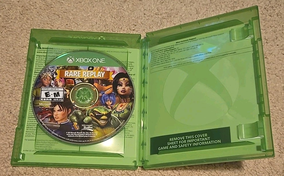 Rare Replay (Microsoft Xbox One, 2015) 30 Classic Games Conker Killer Instinct