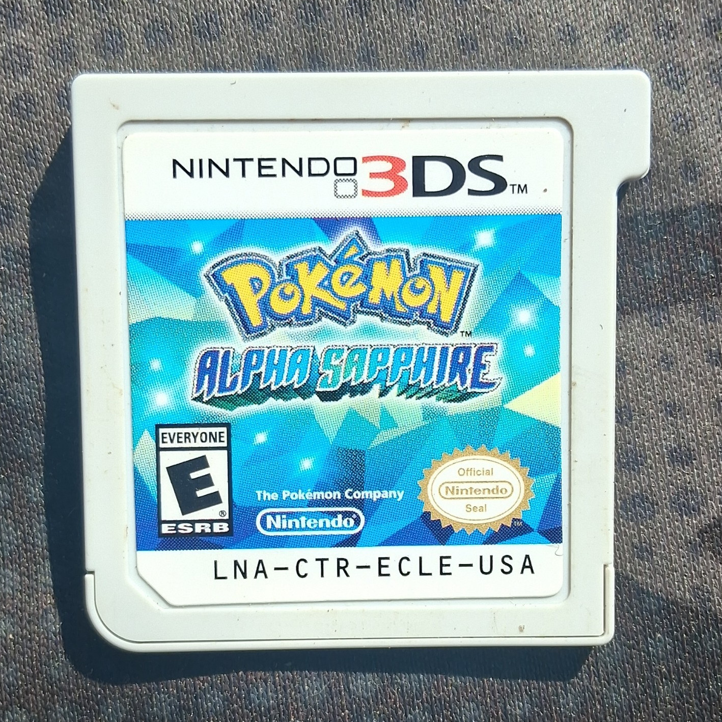 Pokémon Alpha Sapphire Nintendo 3DS Game Cartridge E-Everyone NTSC-U/C