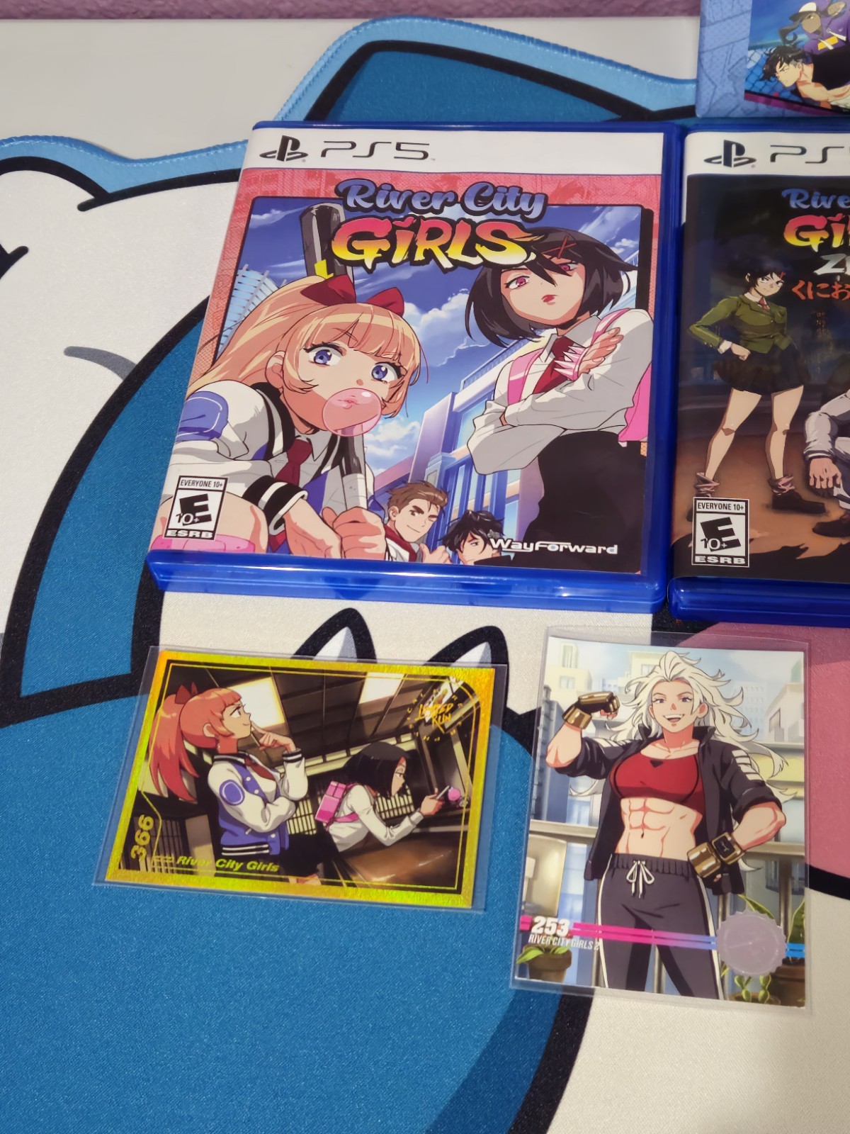 River City Girls PS5 – 3 Games – Collectible box – Cards – Sealed Soundtrack