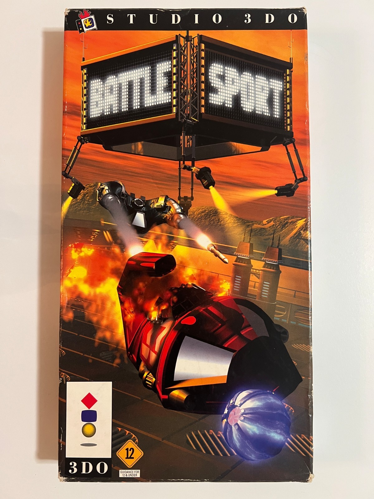 BattleSport (Panasonic 3DO, 1995) Studio 3DO Game – Complete