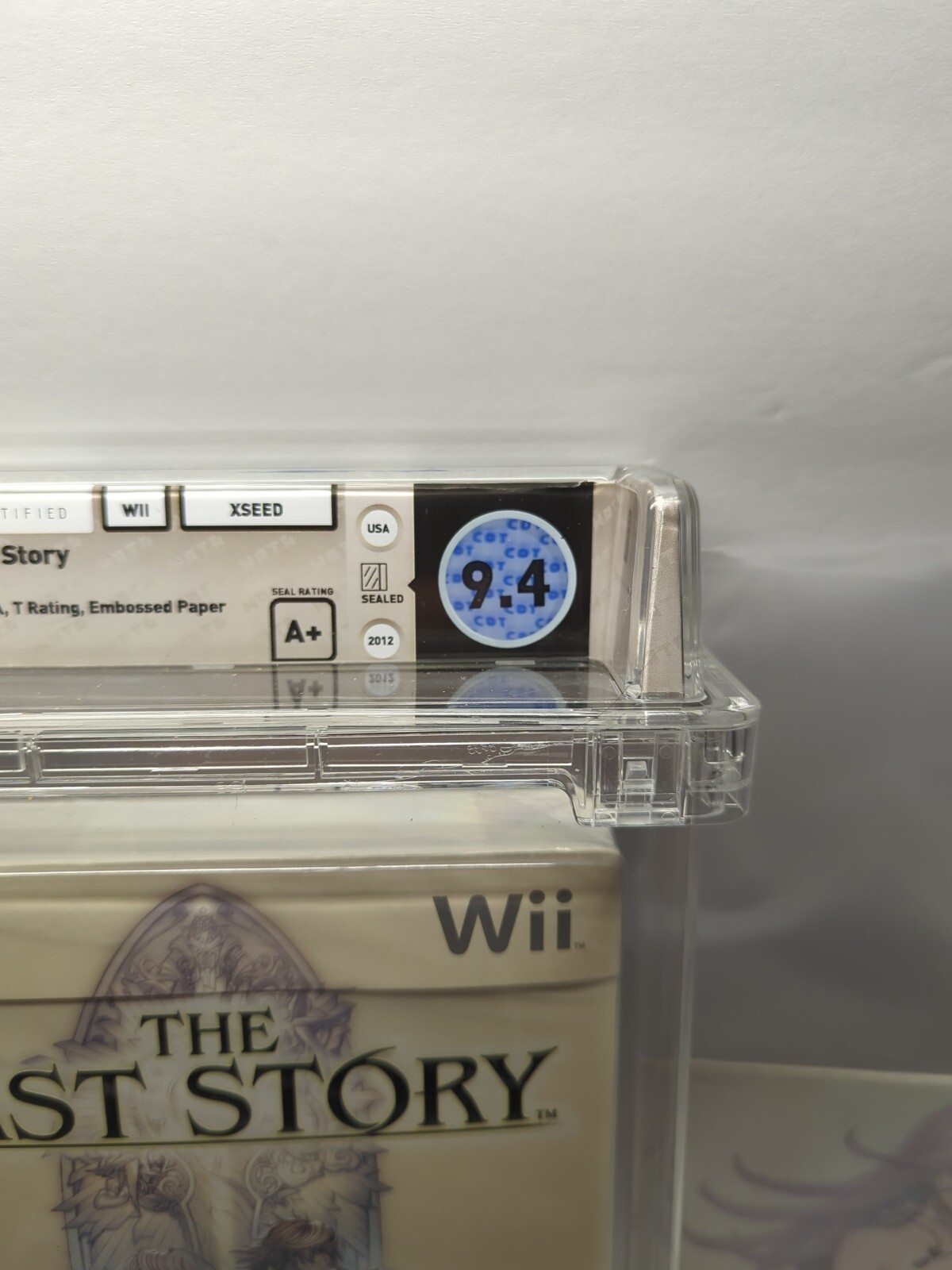 Nintendo Wii The Last Story Limited Edition New Sealed Graded WATA RARE CD GRADE