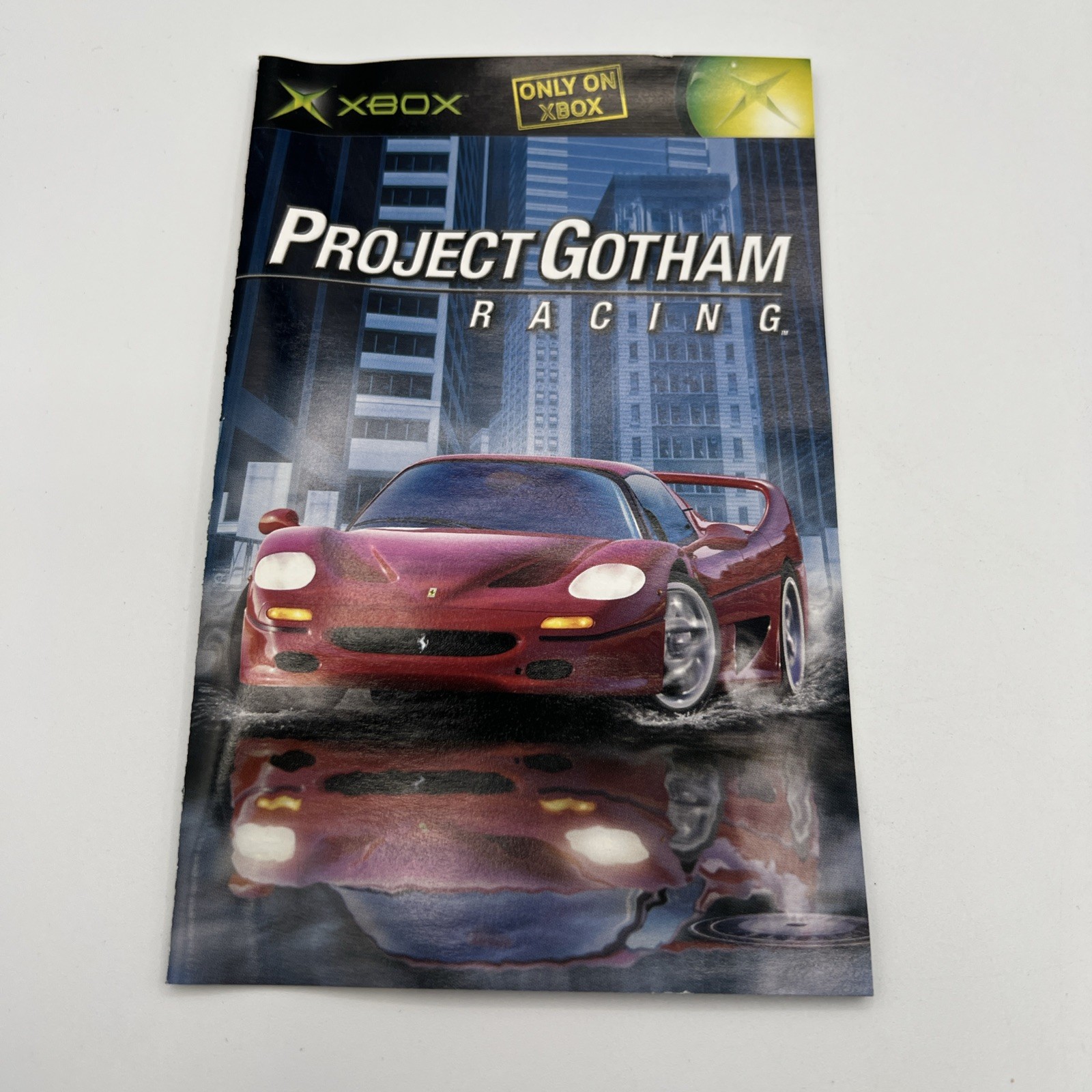 Project Gotham Racing (Xbox, 2001) CIB Complete MSFT Employee
