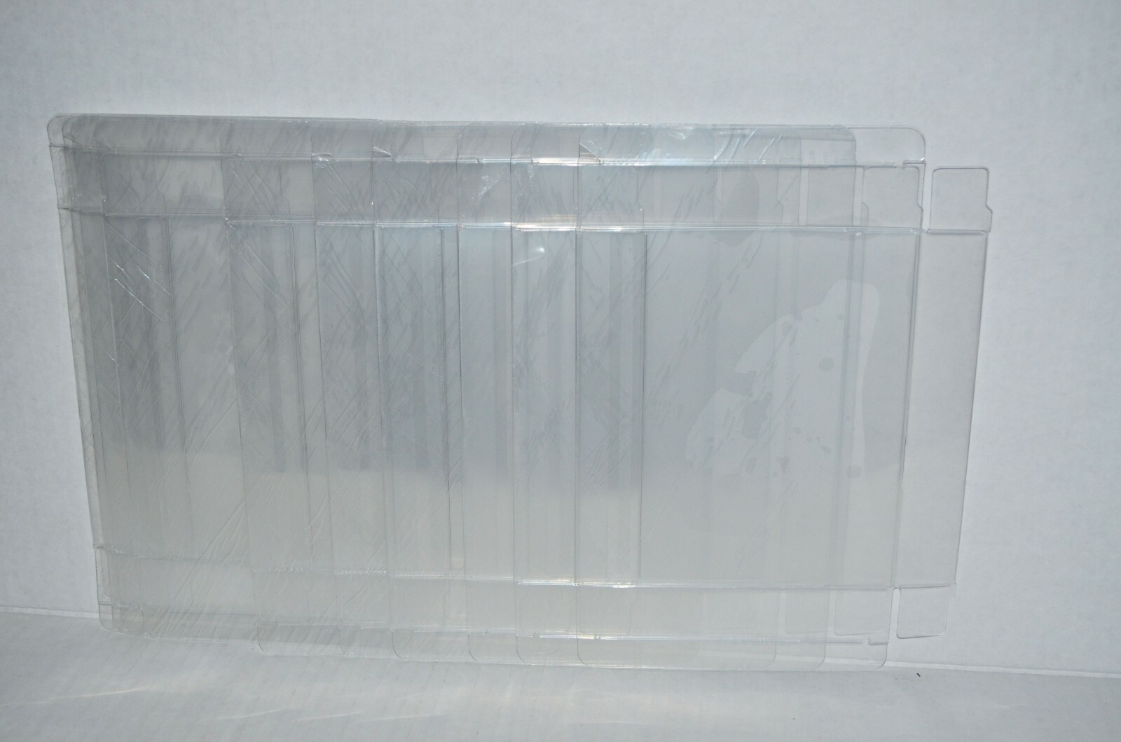5 Double Plastic Protectors Cases Display Box Sleeves For Sony PlayStation 1 PS1