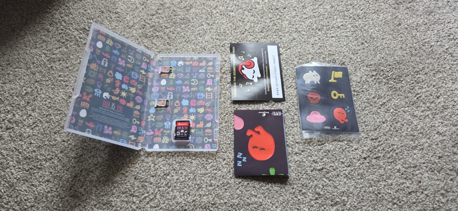 Baba Is You – Nintendo Switch Physical Edition w/ Poster and Stickers