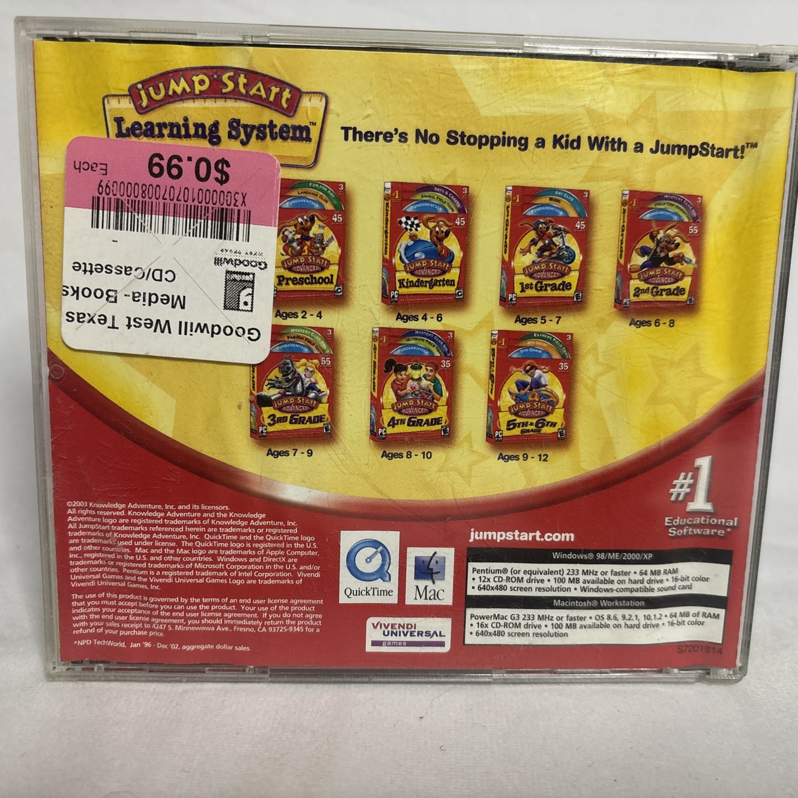 JumpStart:?Typing – CD-ROM (Windows/Mac) Educational Software – Ages 7-12