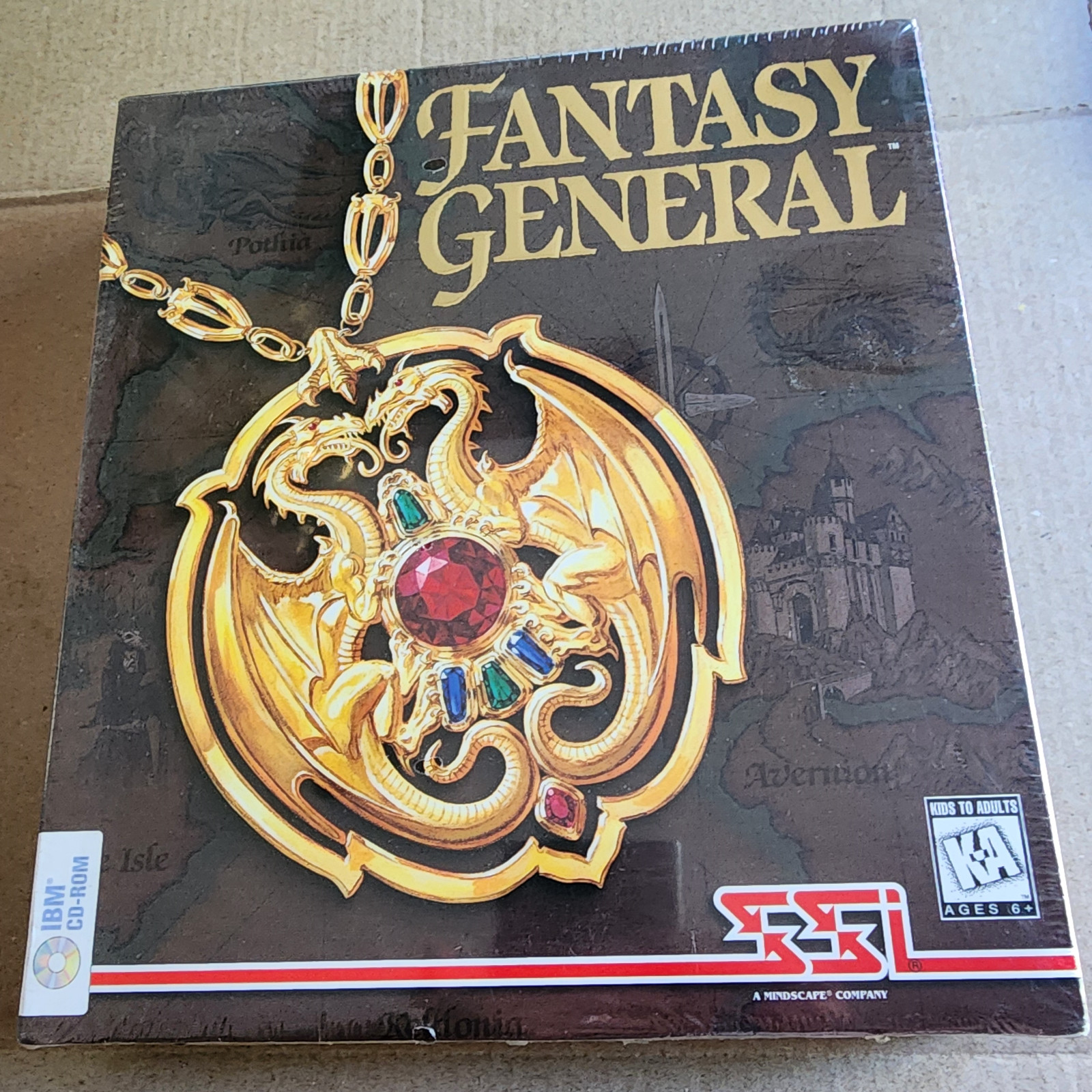 Fantasy General (1996) NEW Factory Sealed US Retail Store Big Box Edition