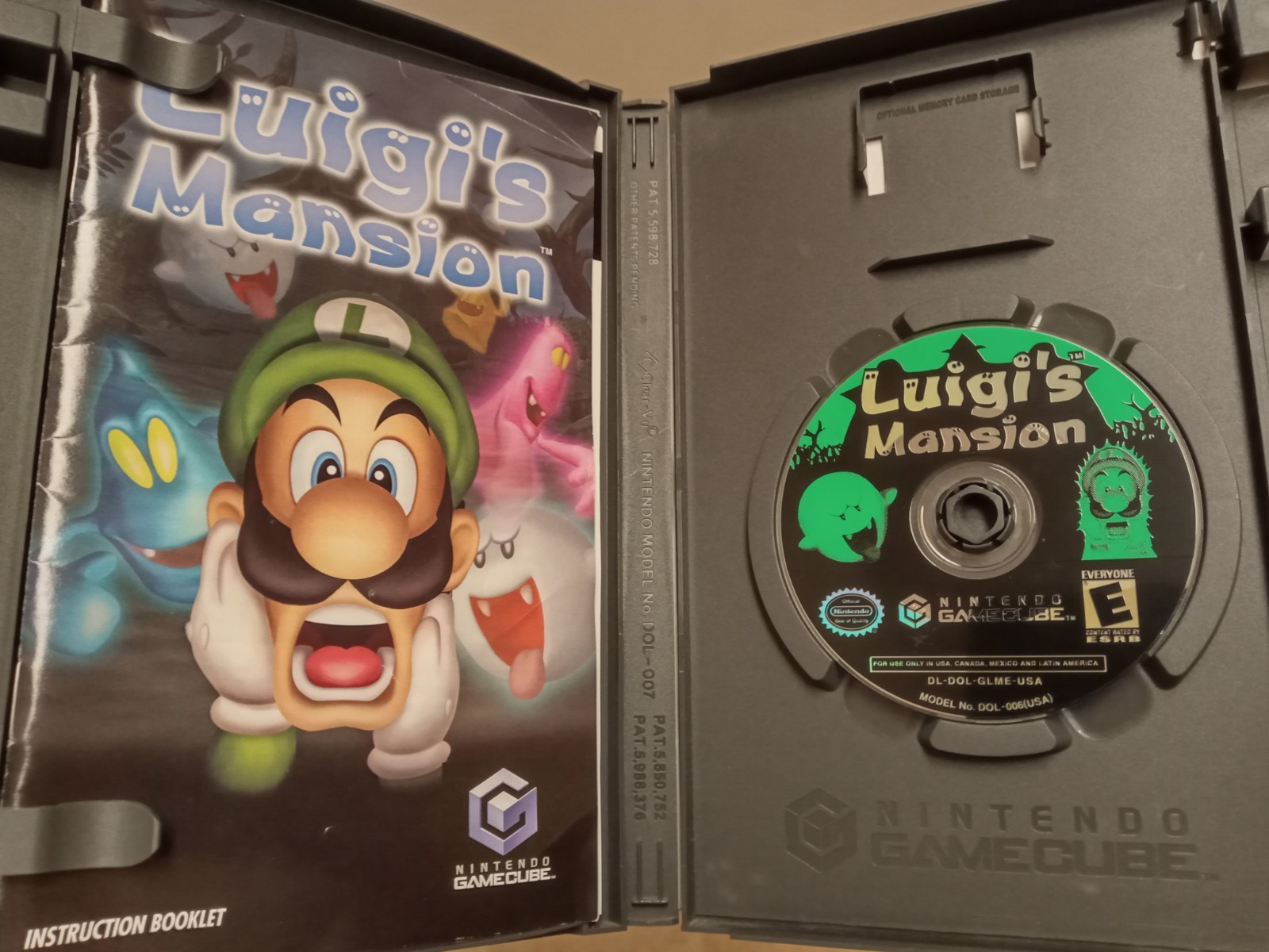 Luigi’s Mansion Nintendo GameCube CIB Complete Tested Authentic Free Shipping