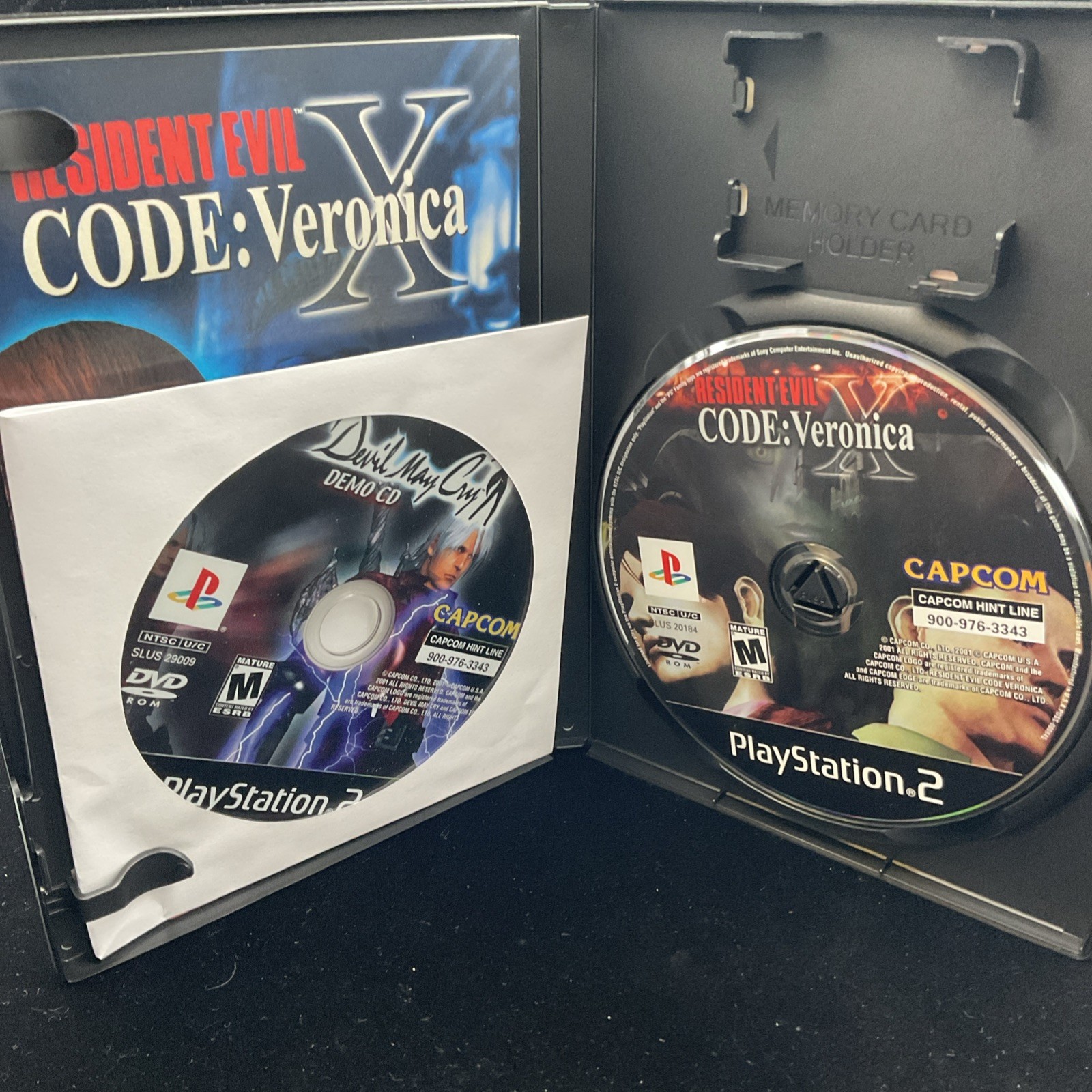 Resident Evil-Code Veronica X (PS2) Tested & CIB Clean 1 YR Warranty Refurbished