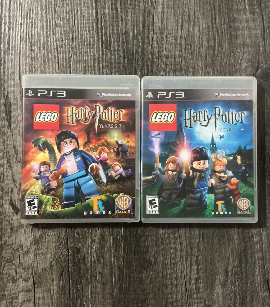 LEGO: Harry Potter Years 1-4 & 5-7 (Playstation 3 PS3) Complete In Box Tested!