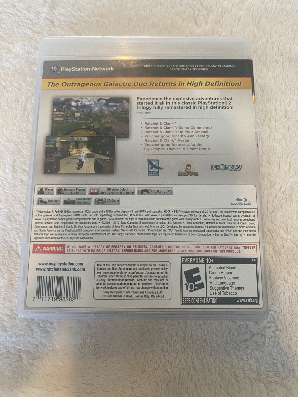 Ratchet & Clank Collection (Sony PlayStation 3, 2012)