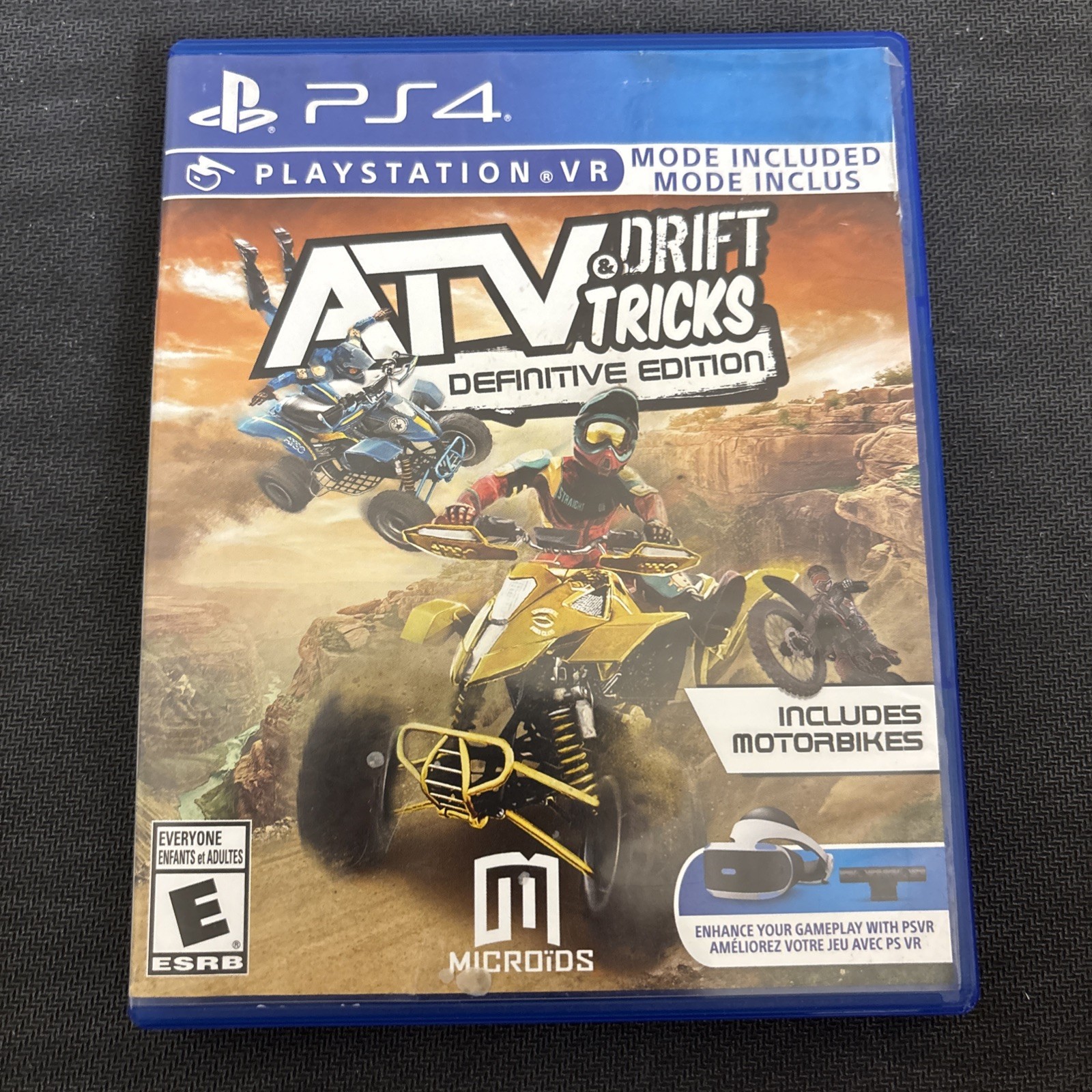 PS4 Dirt Bike/ Atv 4 Game Lot (ALL Working) Good Condition