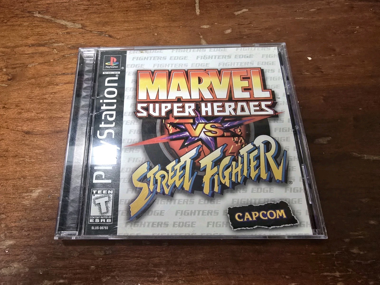Marvel Super Heroes Vs Street Fighter – PlayStation 1 PS1 Complete CIB Tested