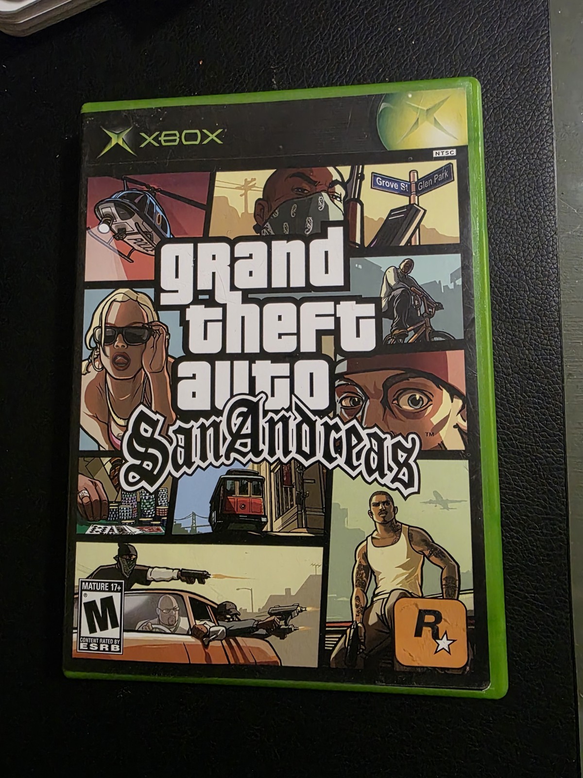 Rockstar Games Grand Theft Auto: San Andreas Xbox Dolby Digital with manual