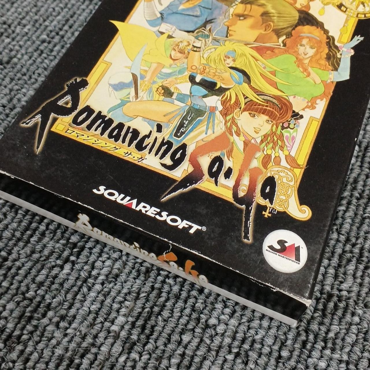 SquareSoft Romancing Sa・Ga WSC Game Card Used