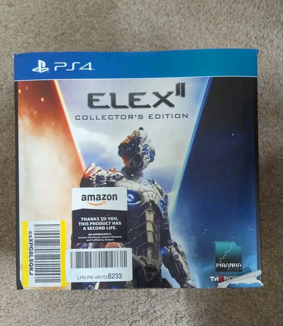 Elex II – Collector’s Edition Sony PlayStation 4 PS5 Upgradable Brand New