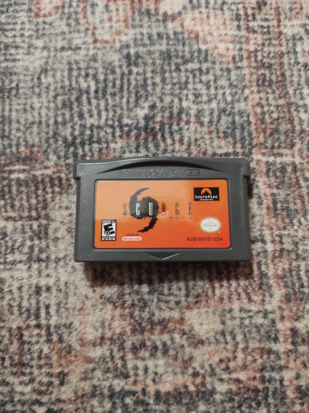 Near mint Scurge Hive Nintendo Game Boy Advance GBA Cleaned and Tested