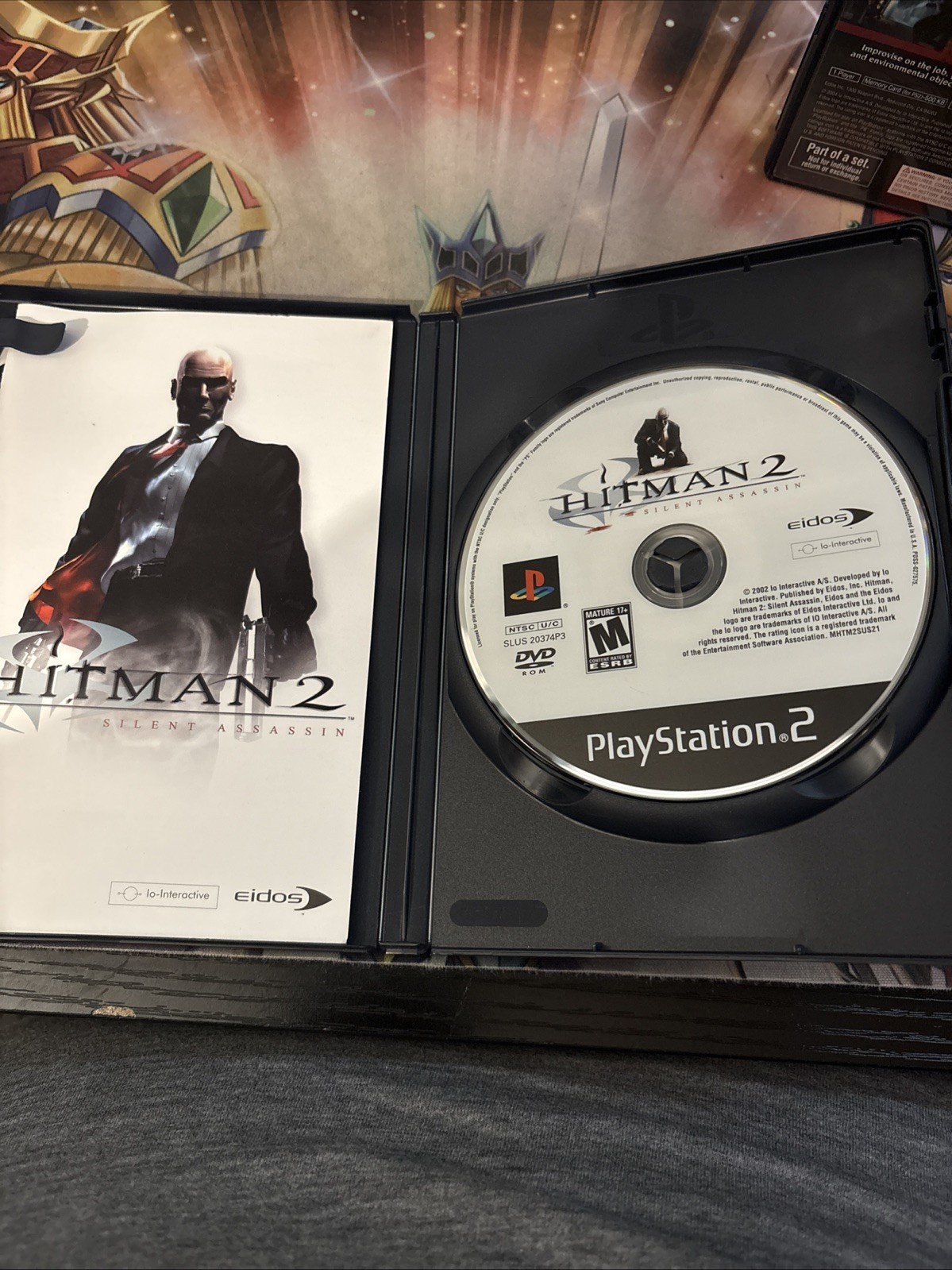 Playstation 2 PS2 Hitman Trilogy Game Lot Bundle Blood Money Contracts Assassin