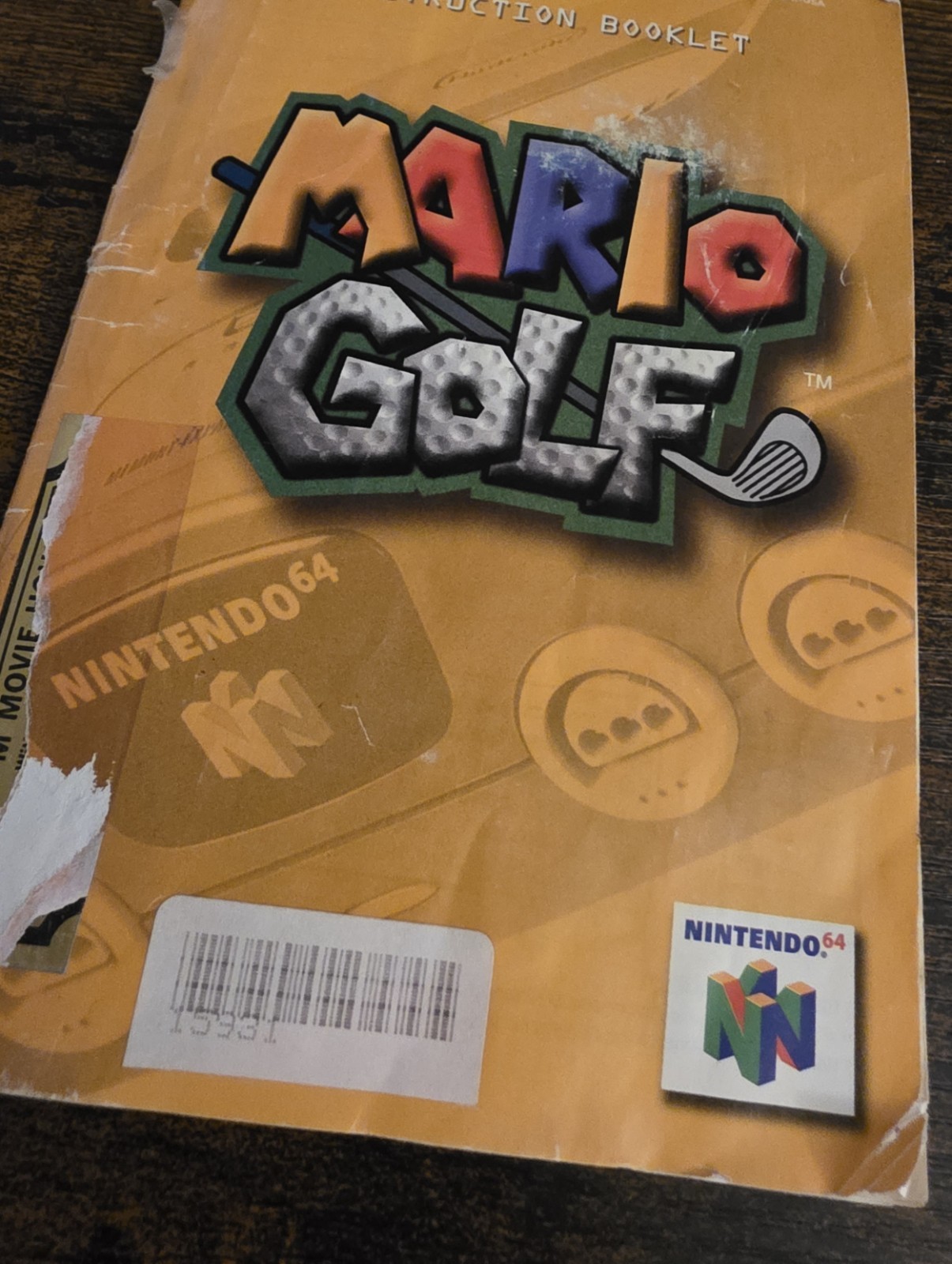 Boxed Mario Golf AUTHENTIC. Nintendo N64 GREAT Working Game. N64 With Booklet.