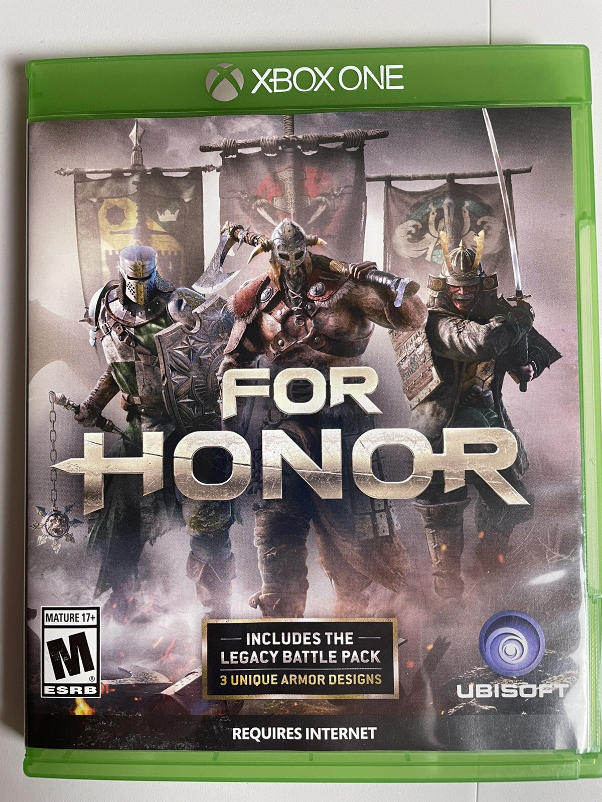 For Honor XBOX One Mature Rating Ubisoft Online Playability