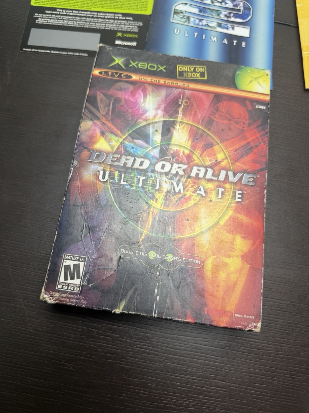 Dead or Alive Ultimate 1 & 2 (Microsoft Xbox, 2004) Complete
