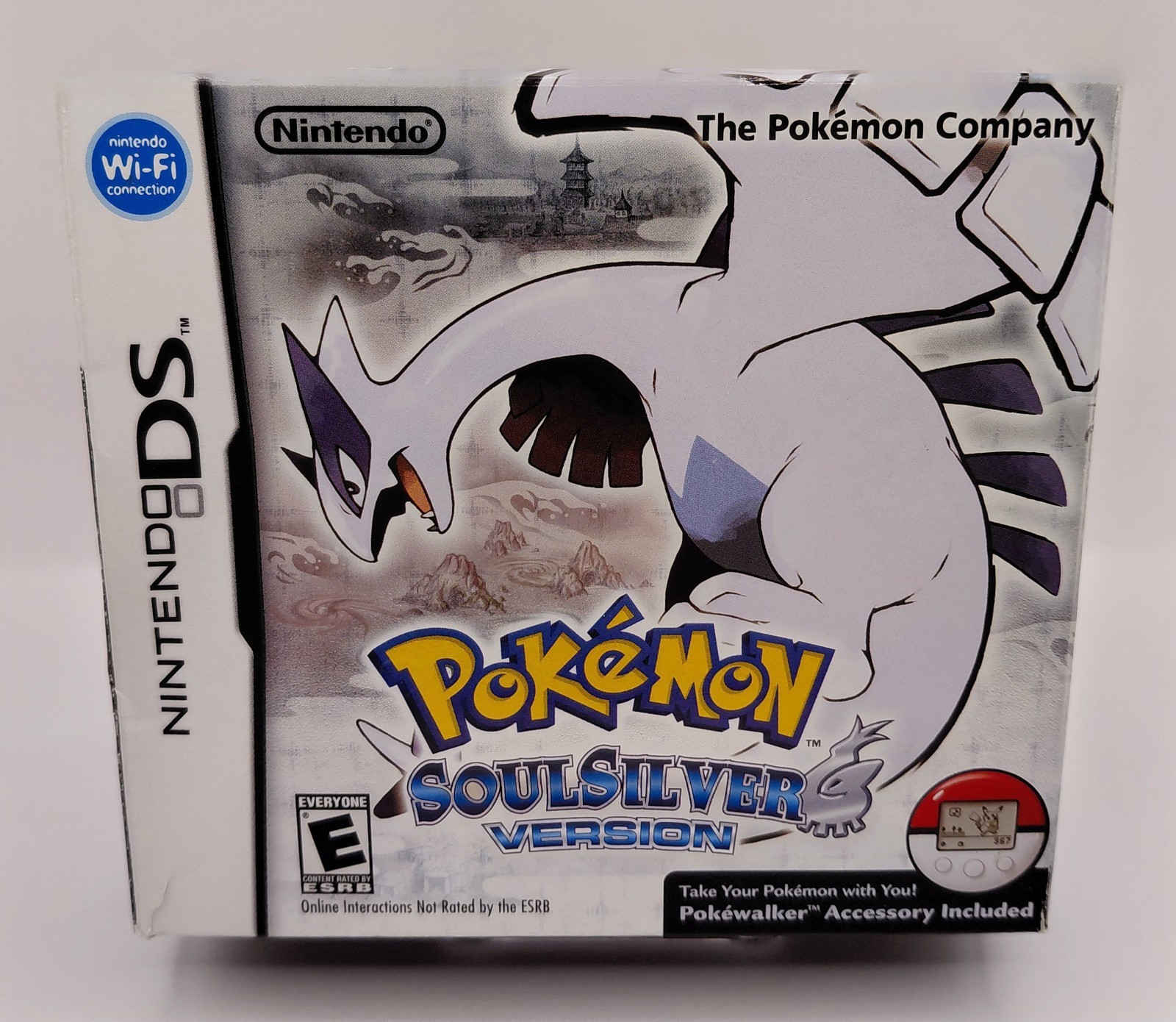 Pokémon SoulSilver BIG BOX CIB Complete TESTED AUTHENTIC DS