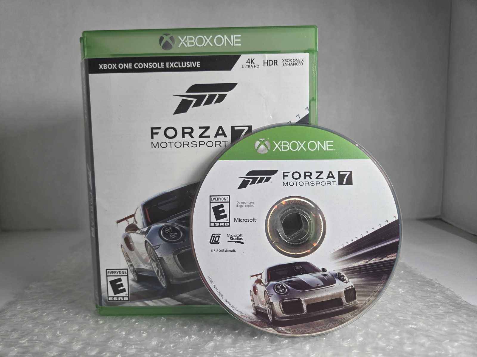 Forza Motorsport 7 Xbox One Microsoft Studios Complete In Box CIB Tested Turn 10