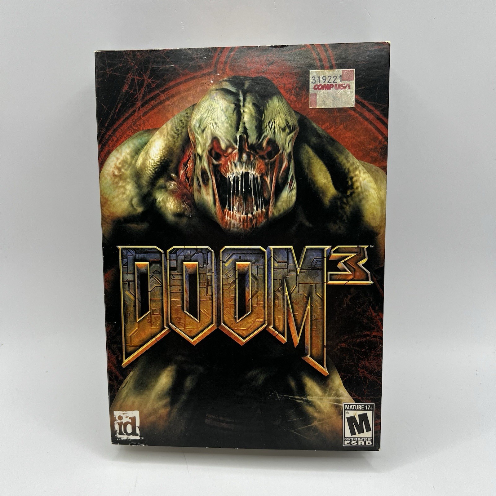 Doom 3 – Mac – Video Game Complete with Key Code (THIS IS FOR MAC ONLY)