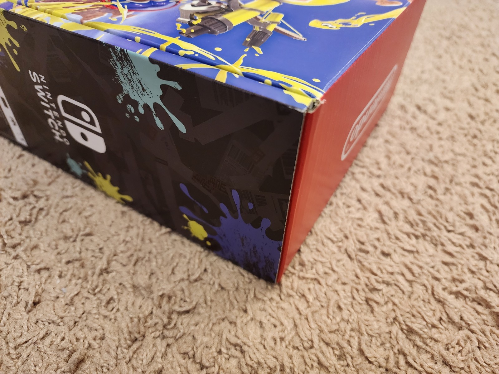 NEW Nintendo OLED Switch Console Splatoon 3 Limited Edition – Fast Safe Ship!