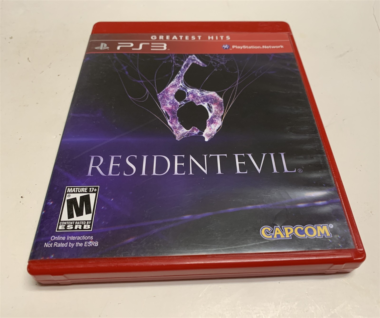 Resident Evil 6 Sony PlayStation 3, 2012 Capcom PS3 Video Game