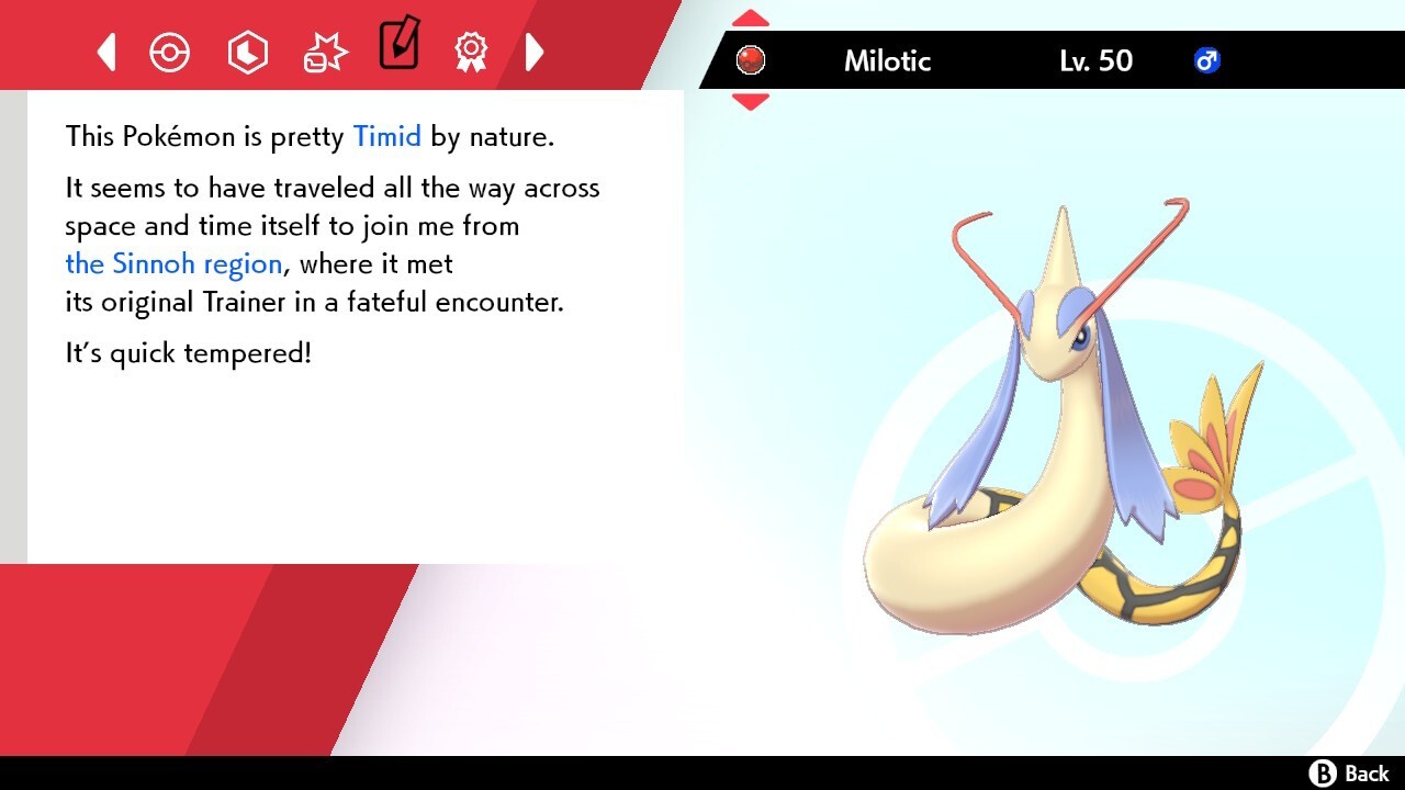 🌟2009 Shiny Milotic Event Untouched | Pokemon Sword & Shield🌟