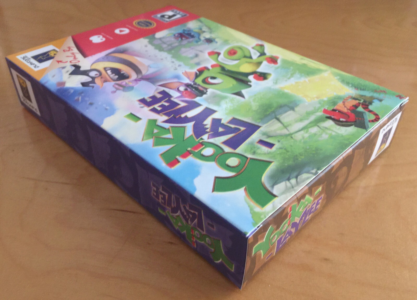 YOOKA LAYLEE KICKSTARTER BACKER SPECIAL EDITION BRAND NEW N64 CARTRIDGE + POSTER
