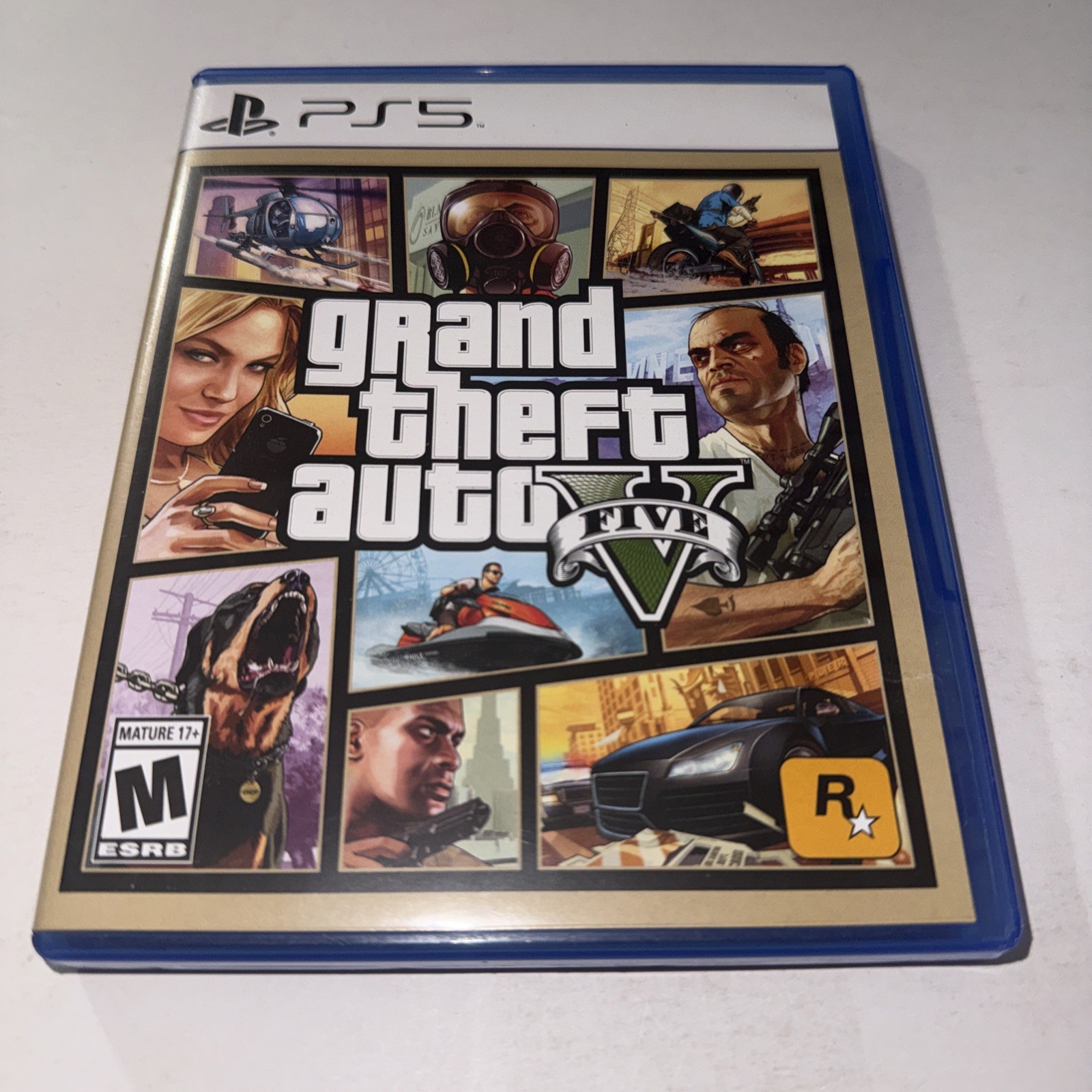 Grand Theft Auto 5 Sony PlayStation 5 Video Game 2022 In Original Case